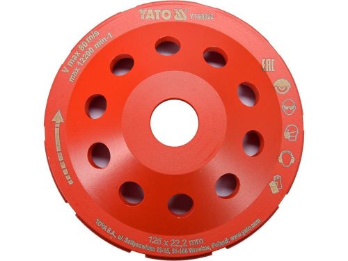 Yato gyémánt fazékkorong 125 x 22,2 mm