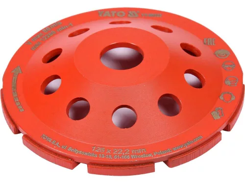 Yato gyémánt fazékkorong 125 x 22,2 mm