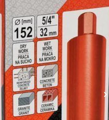 Yato gyémánt fúrókorona 52 mm