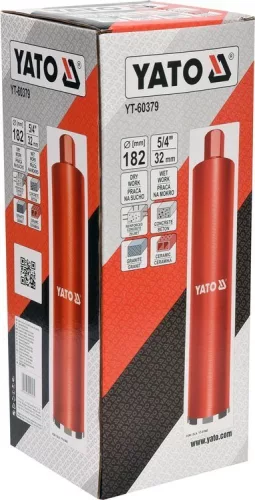 Yato gyémánt fúrókorona 182 mm