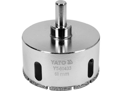 Yato gyémánt körkivágó 68 mm vizes/száraz