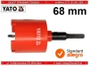 Yato gyémánt fúrókorona 68 mm