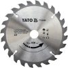 Yato fűrésztárcsa fához 160 x 20 x 1,5 mm / 24T