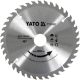 Yato fűrésztárcsa fához 190 x 30 x 3,2 mm / 40T