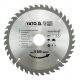 Yato fűrésztárcsa fához 160 x 30 x 2,0 mm / 36T