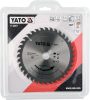 Yato fűrésztárcsa fához 160 x 20 x 1,5 mm / 36T