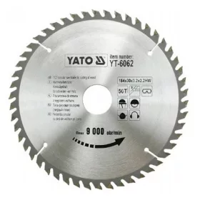 Yato fűrésztárcsa fához 184 x 30 x 2,2 mm / 50T