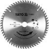 Yato fűrésztárcsa PVC-hez 185 x 20 x 1,5 mm / 60T