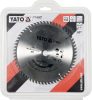 Yato fűrésztárcsa PVC-hez 185 x 20 x 1,5 mm / 60T