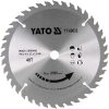 Yato fűrésztárcsa fához 190 x 16 x 2,2 mm / 40T