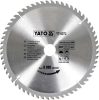 Yato fűrésztárcsa fához 250 x 30 x 2,2 mm / 60T