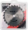Yato fűrésztárcsa fához 255 x 30 x 2,0 mm / 24T