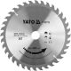 Yato fűrésztárcsa fához 255 x 30 x 2,0 mm / 36T