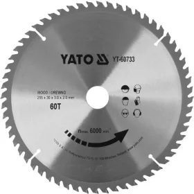 Yato fűrésztárcsa fához 255 x 30 x 2,0 mm / 60T