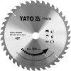 Yato fűrésztárcsa fához 305 x 30 x 2,2 mm / 40T