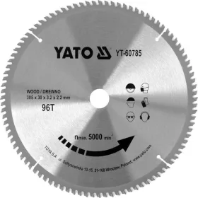 Yato fűrésztárcsa fához 305 x 30 x 2,2 mm / 96T