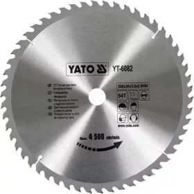 Yato fűrésztárcsa fához 350 x 30 x 2,5 mm / 54T