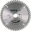 Yato fűrésztárcsa alumíniumhoz 160 x 20 x 1,5 mm / 52T