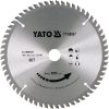 Yato fűrésztárcsa alumíniumhoz 180 x 20 x 1,5 mm / 60T