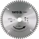 Yato fűrésztárcsa alumíniumhoz 180 x 20 x 1,5 mm / 60T
