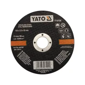 Yato vágókorong fémre 125 x 2,5 x 22,2 mm inox