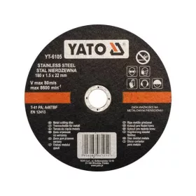 Yato vágókorong fémre 180 x 1,5 x 22,2 mm inox