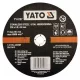 Yato vágókorong fémre 230 x 2,0 x 22 mm inox