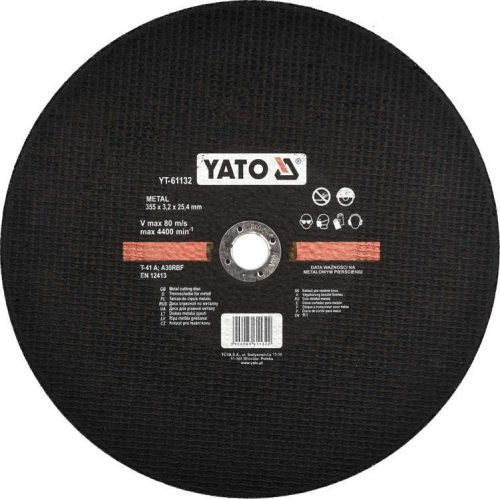 Yato vágókorong fémre 355 x 3,2 x 25,4 mm