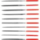 Yato tűreszelő készlet 10 részes 4,0 x 160 mm
