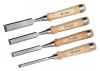 Yato favéső készlet 4 részes fa nyéllel (10-16-20-25 mm)