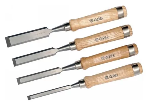 Yato favéső készlet 4 részes fa nyéllel (10-16-20-25 mm)