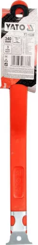 Yato drótkefe inox kaparóval 3 soros 340 mm