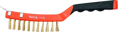 Yato drótkefe réz kaparóval 4 soros 290 mm