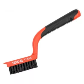 Yato drótkefe 5 soros műanyag nyéllel nylon 180 mm