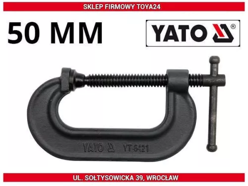 Yato c szorító 50 mm 1500 kg