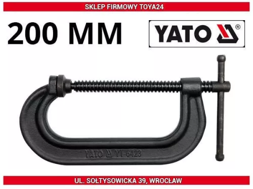 Yato c szorító 200 mm 3600 kg