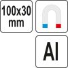 Yato puha satu szorítópofa 100 x 30 mm (2 db/cs)