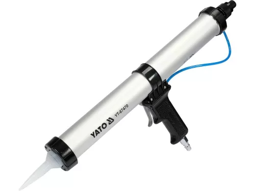 Yato pneumatikus kittkinyomó pisztoly 600 ml alu