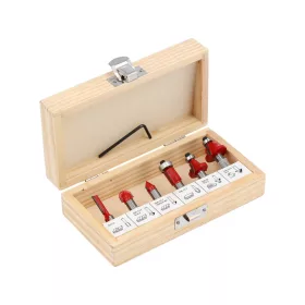 Yato felsőmaró készlet 6 részes 8 mm