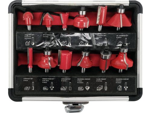 Yato felsőmaró készlet 12 részes 6 mm