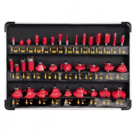 Yato felsőmaró készlet 35 részes alu kofferben