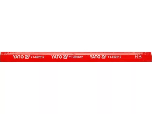Yato ácsceruza 175 mm fára piros (12 db/csomag)