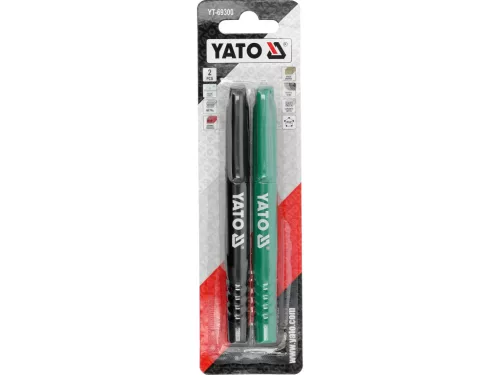 Yato filctoll 2 darab, fekete-zöld