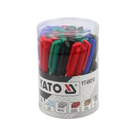 Yato filctoll készlet 36 db, fekete-zöld-kék-piros