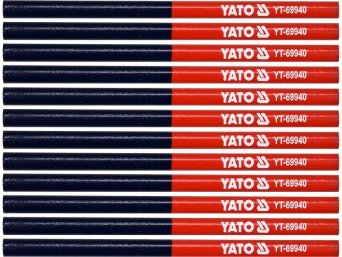 Yato ácsceruza kék-piros (12 db/csomag)