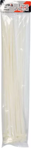Yato kábelkötegelő fehér 550 x 9,0 mm (50 db/cs)