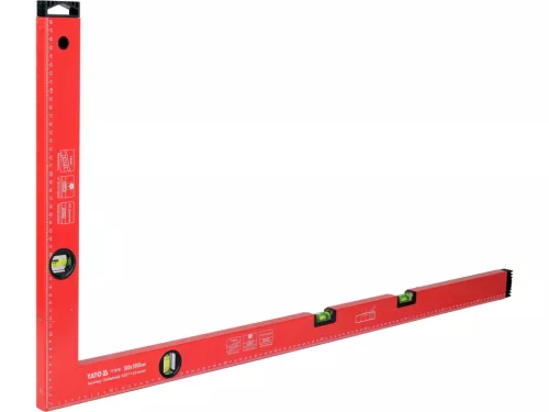 Yato alumínium derékszög vízmérték 1000x500 mm