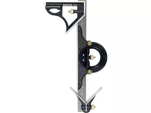 Yato multifunkciós mérőeszköz (vonalzó, derékszög, vízmérték)