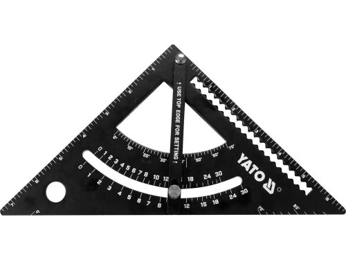 Yato derékszög vonalzó 270 x 170 mm alumínium
