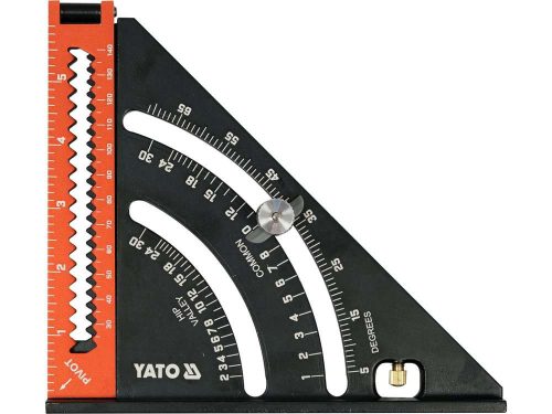 Yato talpas derékszög vonalzó 290 x 185 mm alumínium
